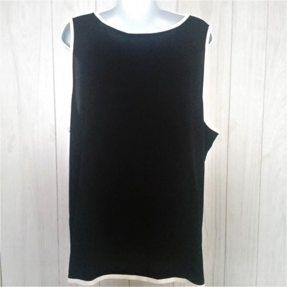 Ralph Lauren Sleeveless Knit Tank Top Blouse Size 2X NWT - Picture 3 of 7